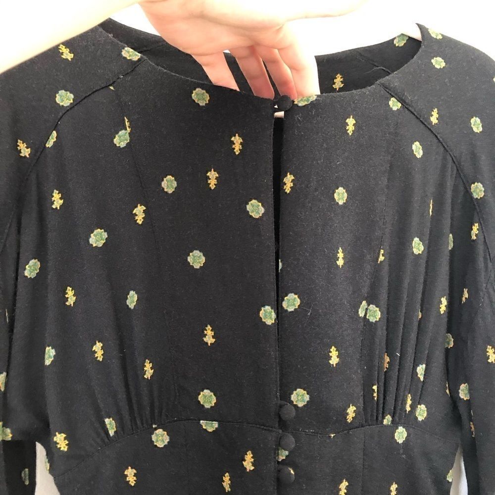 Free People Love Grows Romper Black Floral XS - Picture 10 of 15